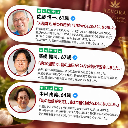 熟成ニンニクエキス：血圧降下剤では決して解決できなかったこと